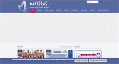 Desktop Screenshot of maristasburgos.org